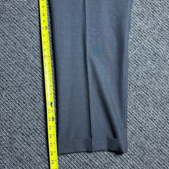 Jos. A Bank Gray 100% Wool Two Button Suit Jacket Blazer Mens Size 42R Gray - Picture 14 of 14